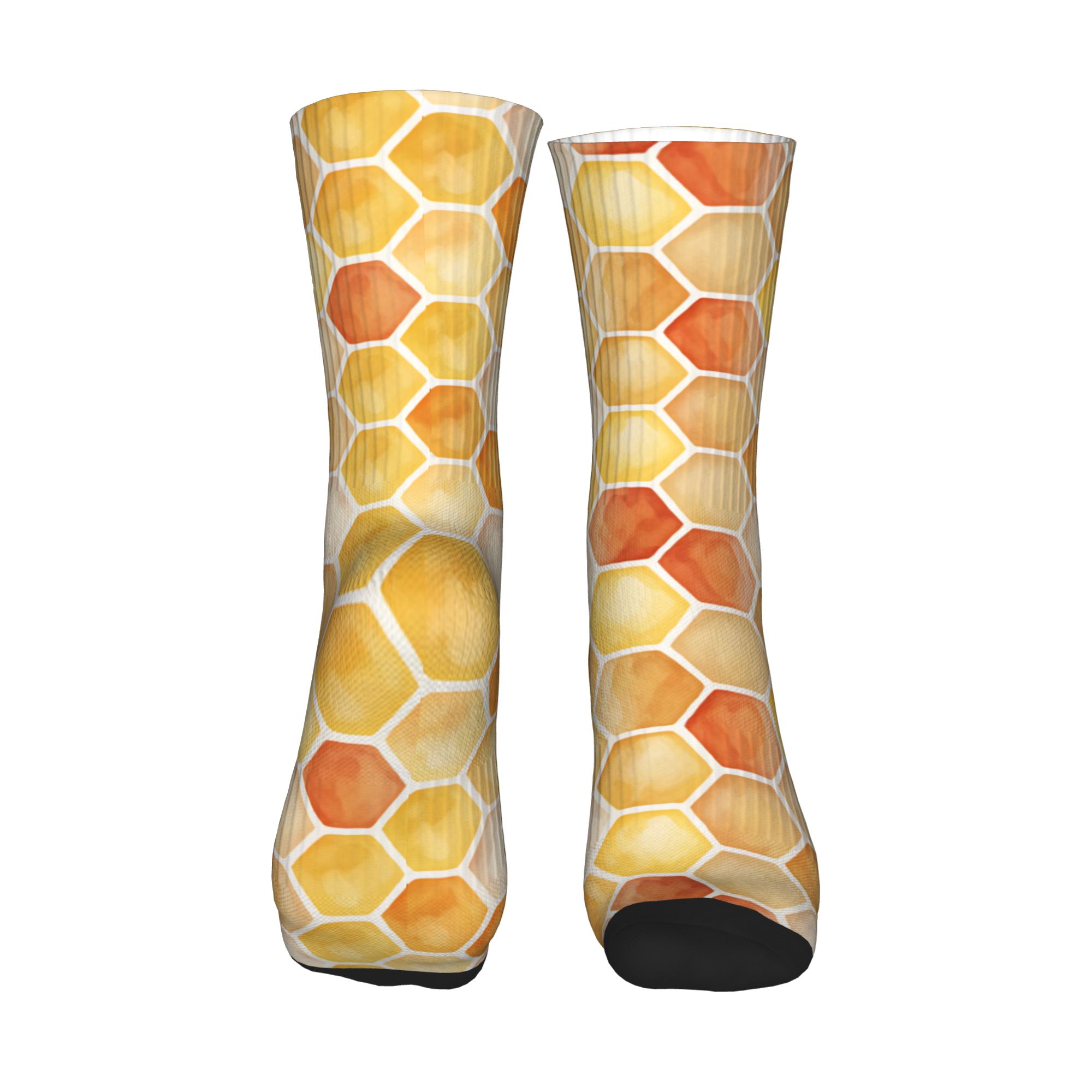 Warm Sunset Watercolor Honeyco - Dress Sock Men 评论和价格