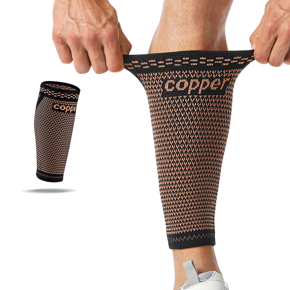 1pc Copper Calf Compression Sl - Compression Sleeve Calf 评论和价格