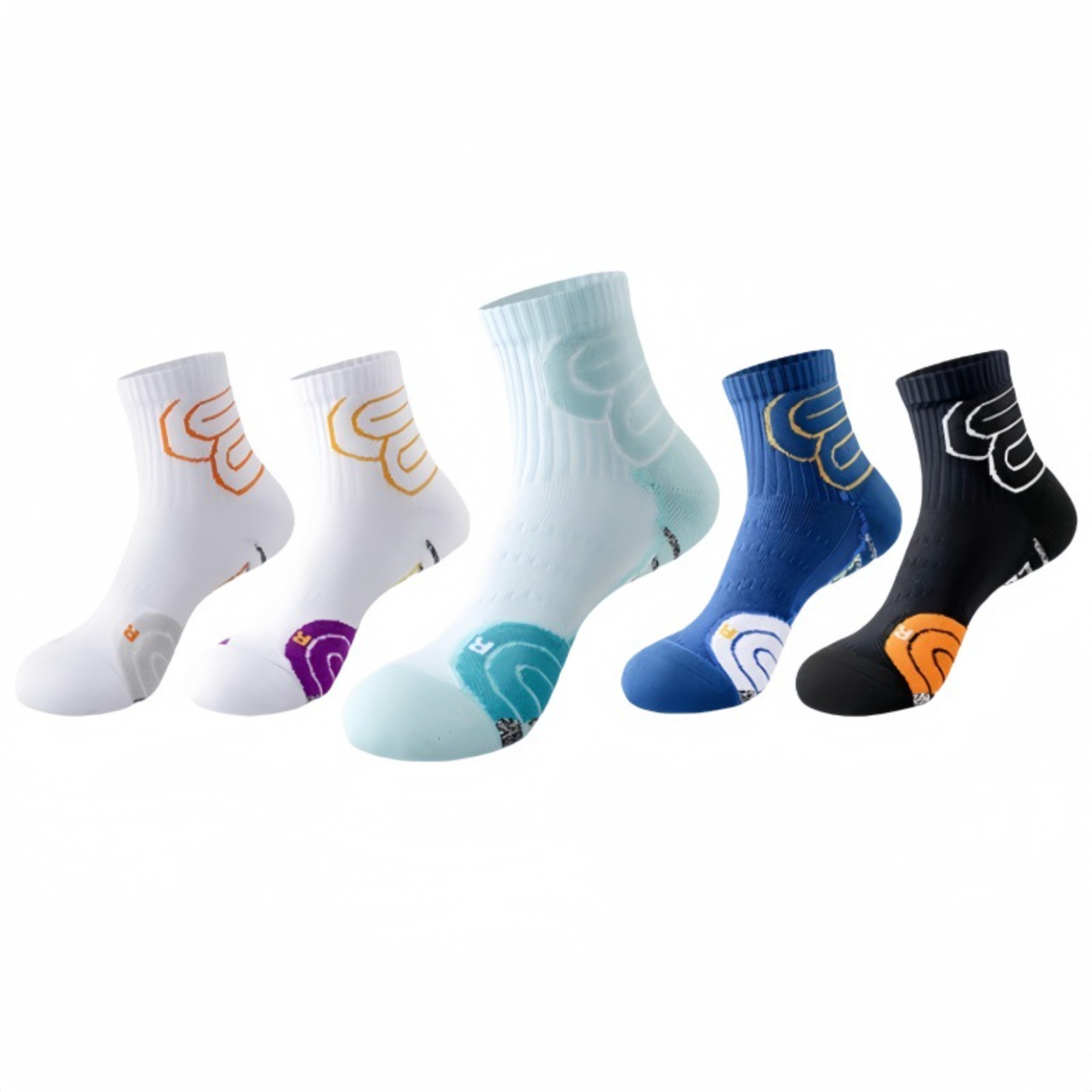 1/2 Pairs Men's Marathon Runni - Athletic Sock Cushion 评论和价格