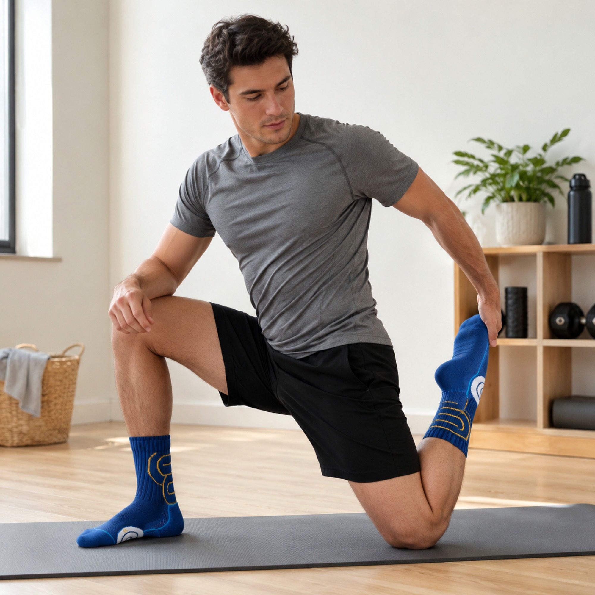 1/2 Pairs Men's Marathon Runni - Athletic Sock Cushion 评论和价格