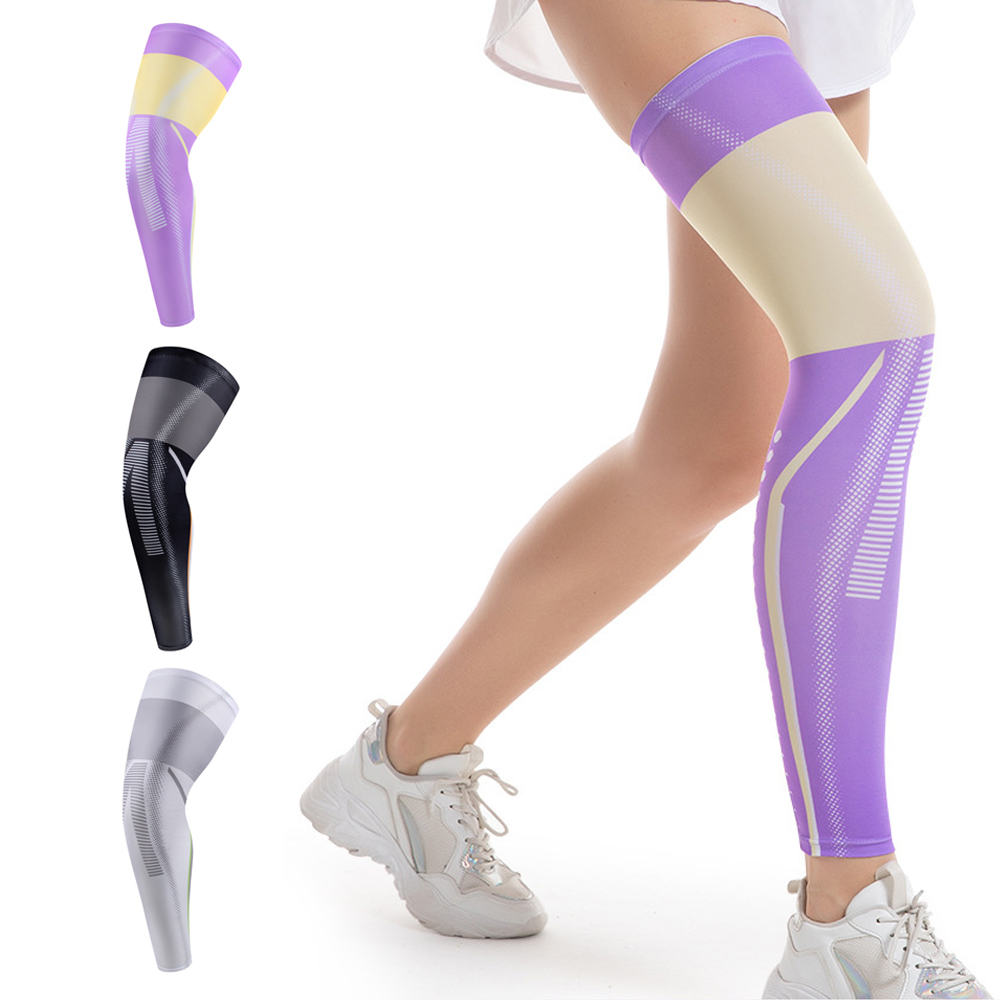 1pc Full Leg Compression Sleev - Compression Sleeve Calf 评论和价格