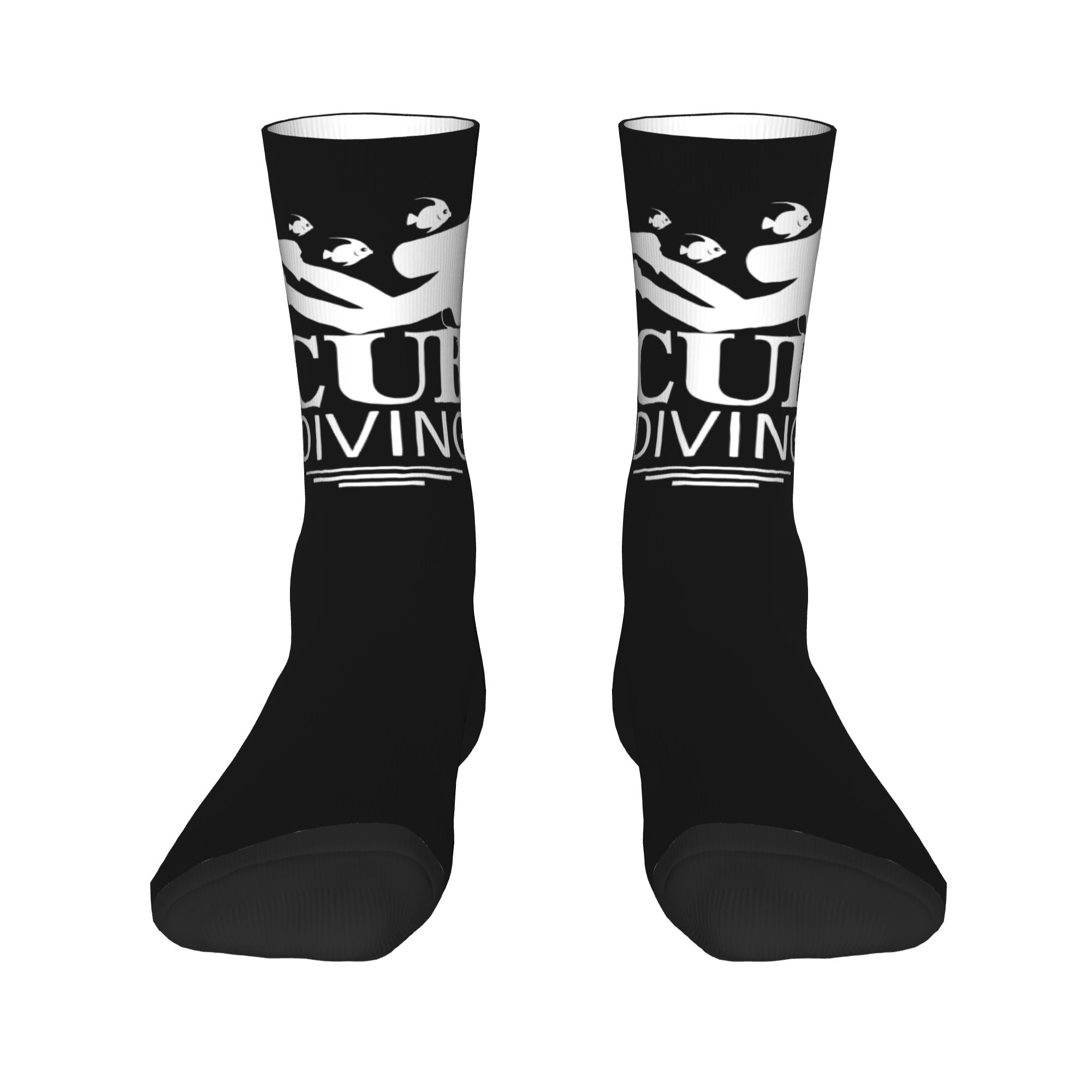 Custom Funny Scuba Diving Men  - Dress Sock Men 评论和价格