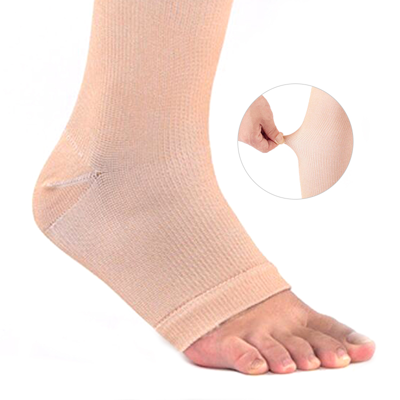 1 Pair Open Toe Knee-High Medi - Compression Sock Medical 评论和价格
