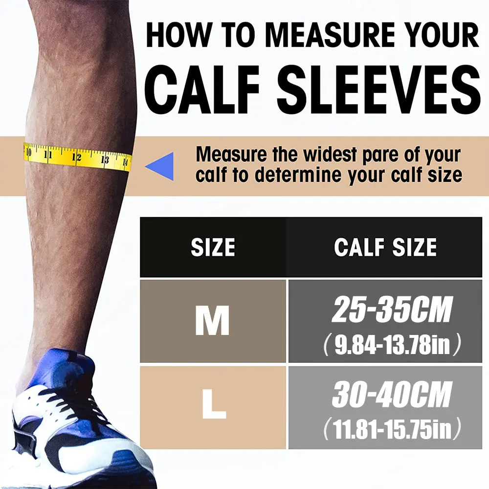 1 Pair Calf Compression Sleeve - Compression Sleeve Calf 评论和价格